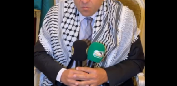 Délégation du Khalife des Tidianes Serigne B. Sy Mansour à l’ambassade de Palestine