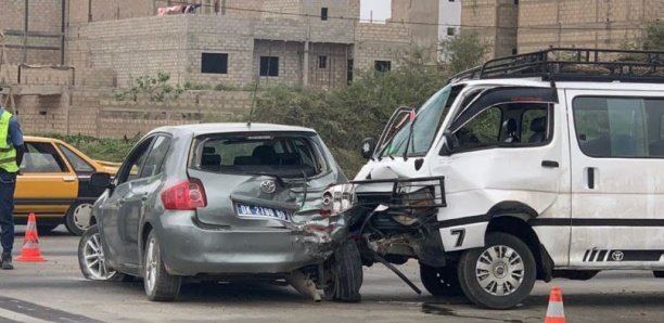[Photos] Accident sur l'autoroute à péage