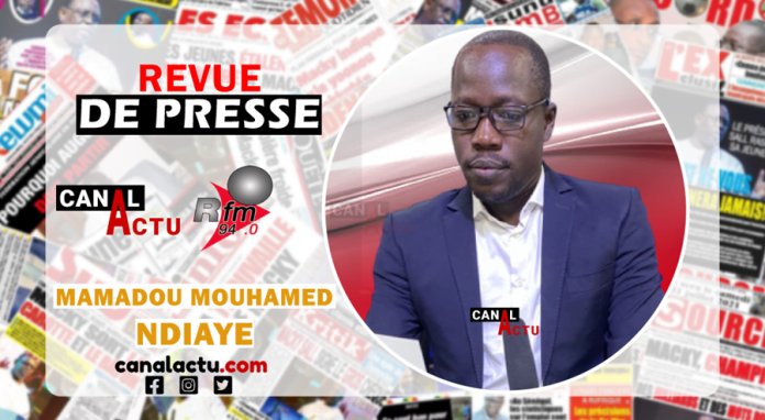 Audio – Revue de presse rfm du mardi 06 juillet 2021 par Mamadou Mouhamed Ndiaye