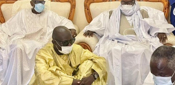 [Photos] Condoléances de Touba à Yoff : Les dessous de la rencontre entre Cheikh Bass et Seydina Issa Thiaw Laye