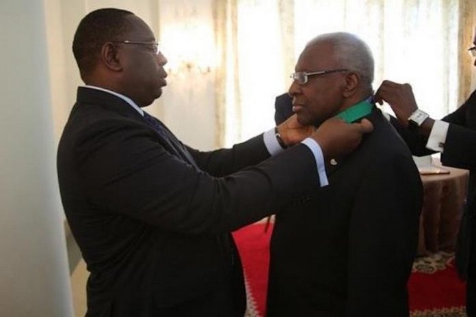 Décès de Lamine Diack – Macky Sall: “Le Sénégal perd un de ses plus illustres fils”