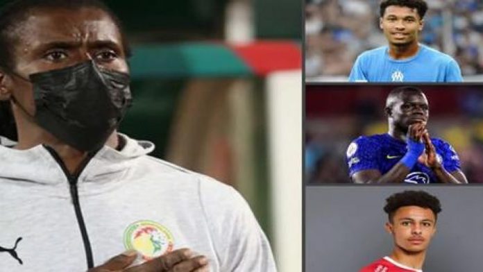 Double confrontation Sénégal vs Egypte: Aliou Cissé conserve son groupe, Malang, Sofiane et Boubacar Kamara absents