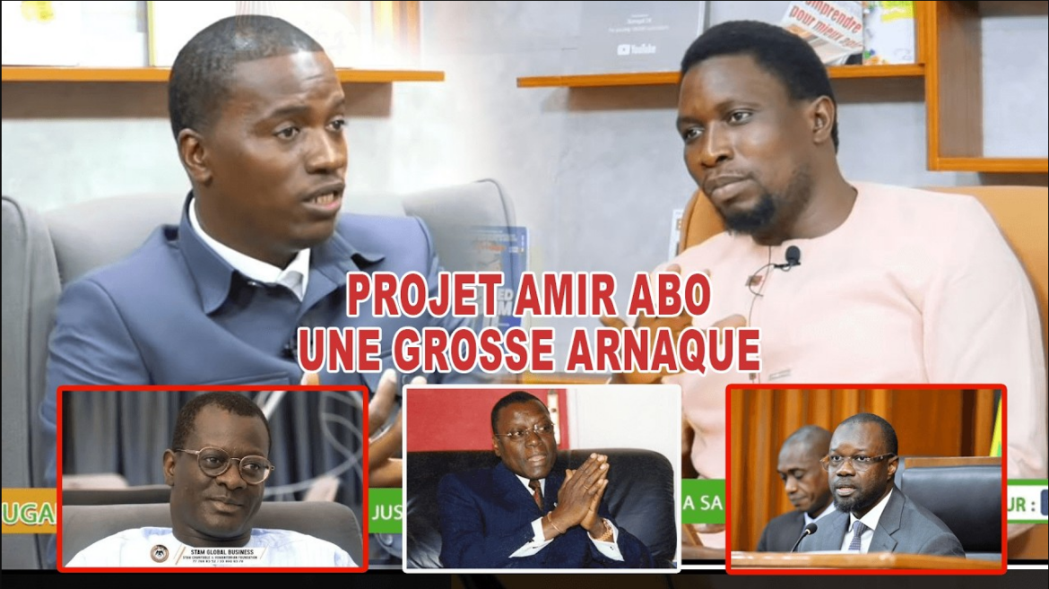 C’est l’une des affaires qui a secoué la toile et les sphères politico-financières. Dans un entretien exclusif accordé à Sunugal 24, Khaly Ly, un acteur clé de ces dossiers, lève enfin le voile sur la vérité cachée derrière les projets controversés d’Amir Abo. Entre manœuvres souterraines, manipulations et tentatives de déstabilisation visant les hautes autorités, le vernis craque.