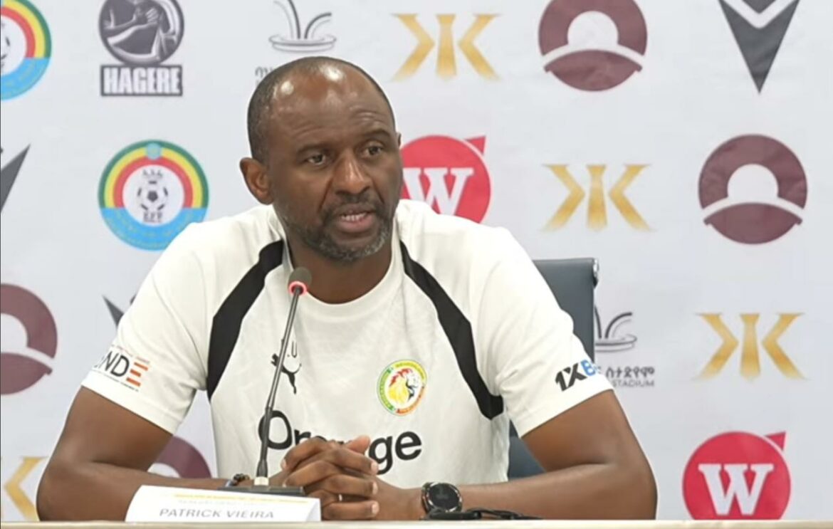 Les Lions face à l’Éthiopie : Vieira veut corriger le tir
